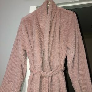 Long Plush Soma Robe Blush